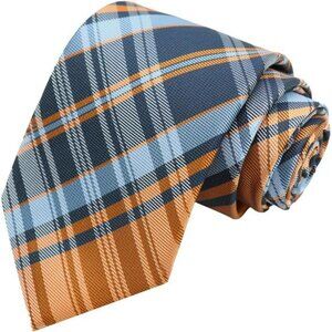 Mens solid color necktie classic self tie for wedding business dress shirt